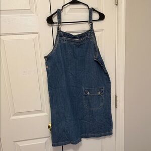 Denim Jumper Dress